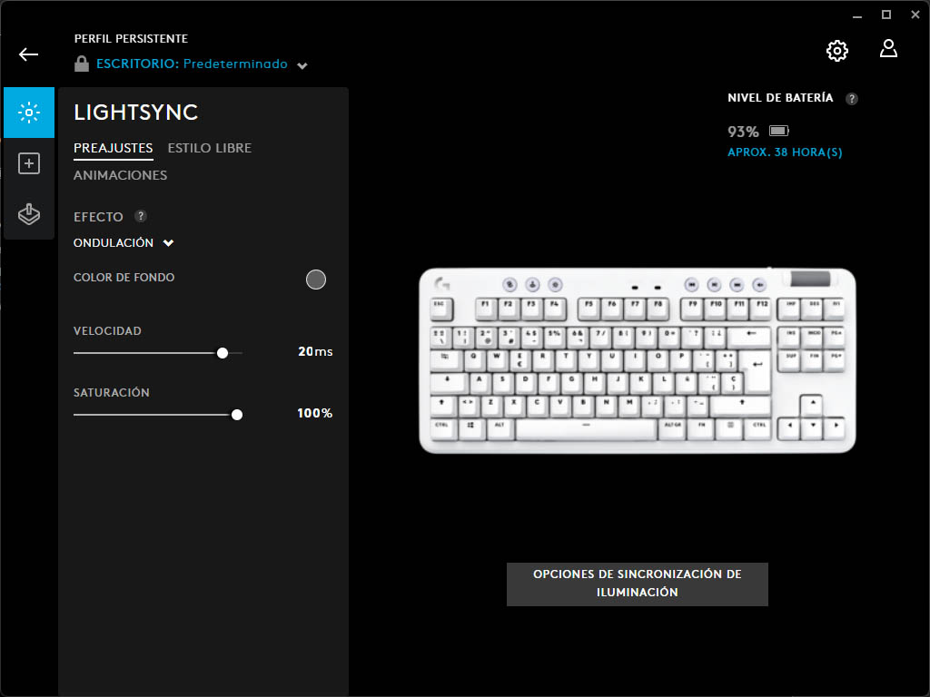 Logitech G715: probamos el teclado inclusivo gamer de la serie Aurora - Análisis 7