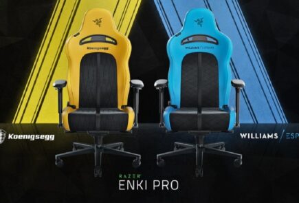 Enki Pro Williams Esports Edition y Koenigsegg Edition