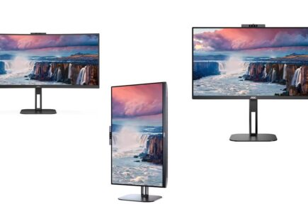 AOC añade tres nuevos monitores a su serie V5 con webcam integrada y USB C de 65W 4