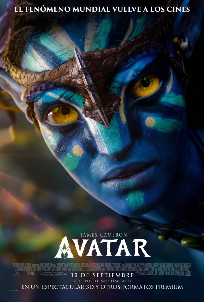 Tras desaparecer de Disney+, Avatar regresa a los cines 28