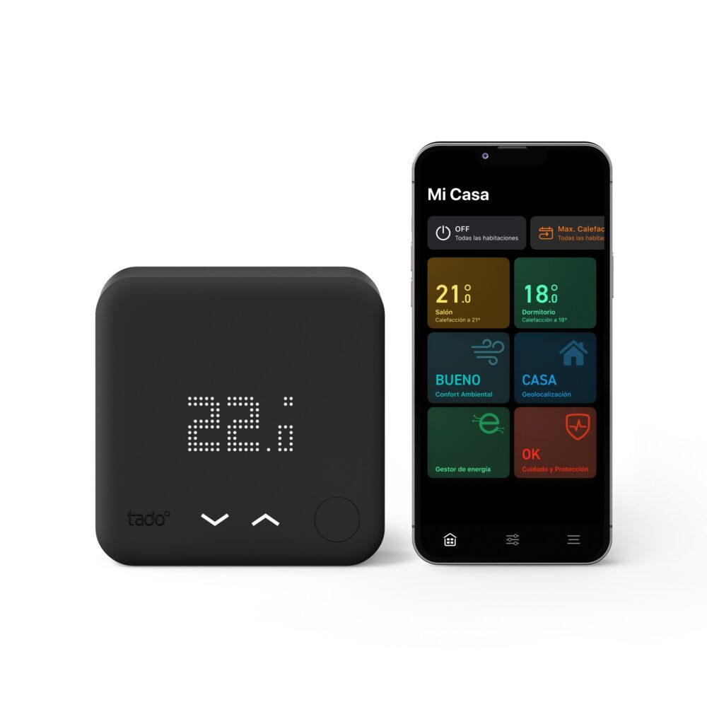 Tado° lanza la Black Edition de su termostato inteligente