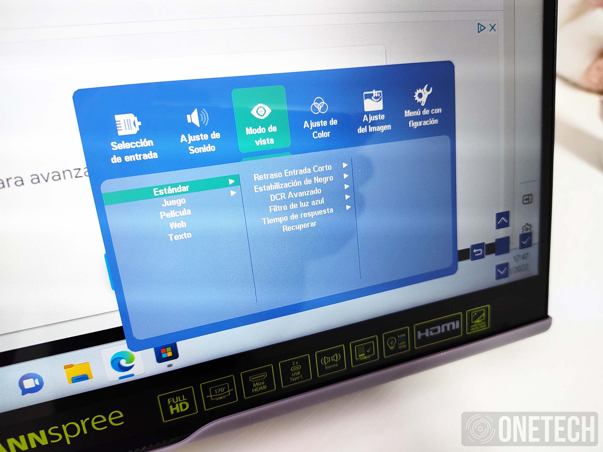 Hannspree HL161CGB, un monitor portátil extra para tu PC o smartphone- Análisis 16
