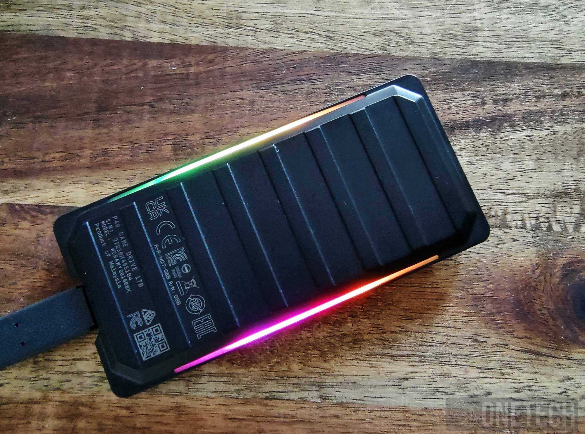 WD BLACK P40 Game Drive, SSD externo con RGB - Análisis 9