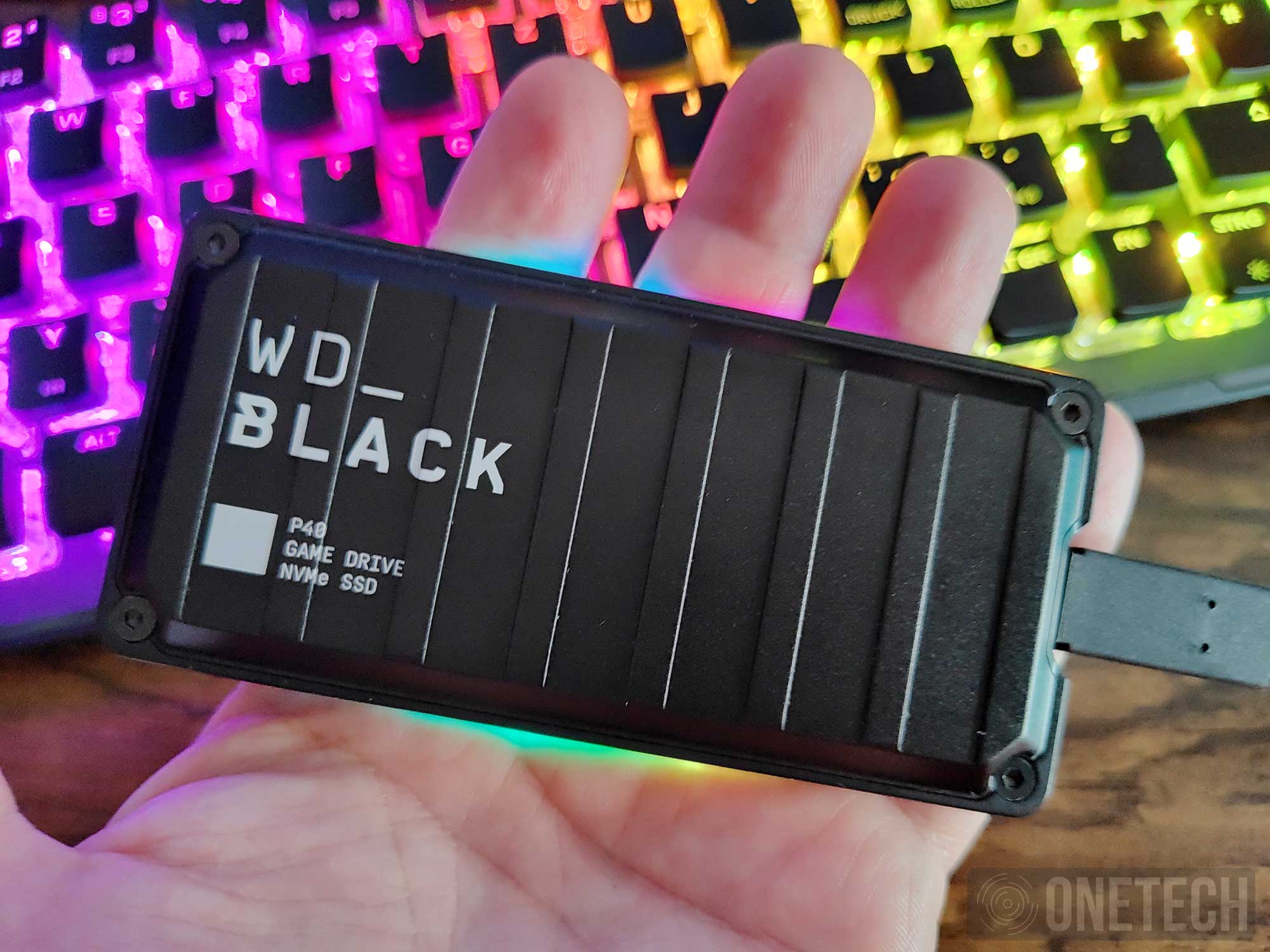 WD BLACK P40 Game Drive, SSD externo con RGB - Análisis 8
