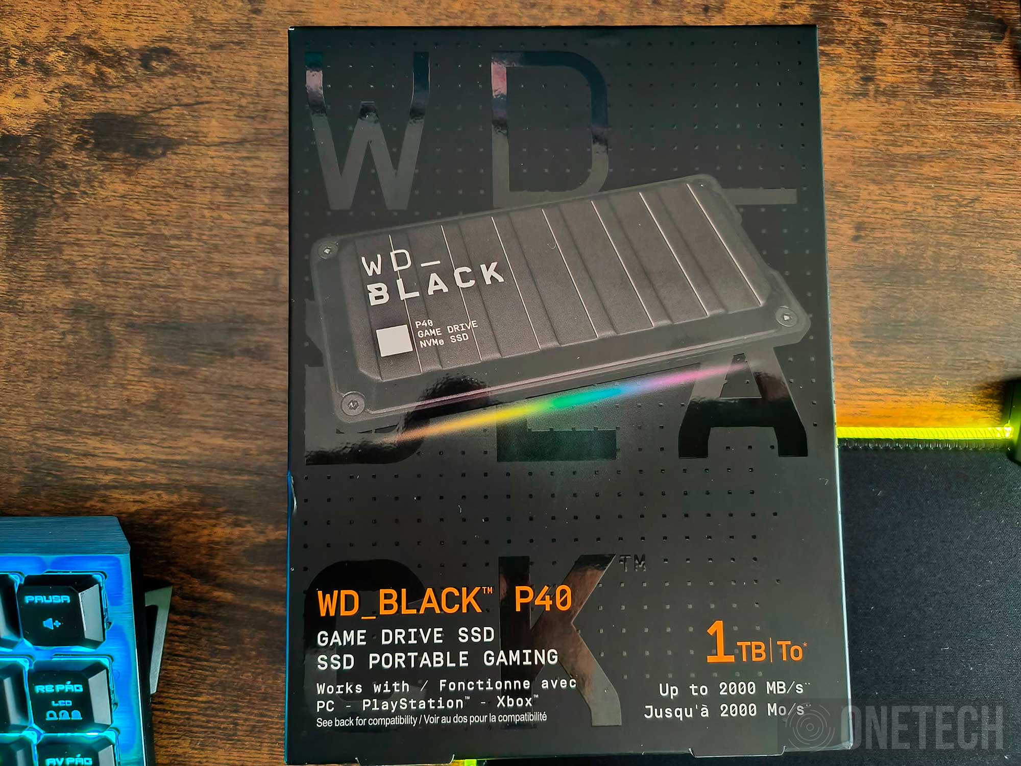 WD BLACK P40 Game Drive, SSD externo con RGB - Análisis 1