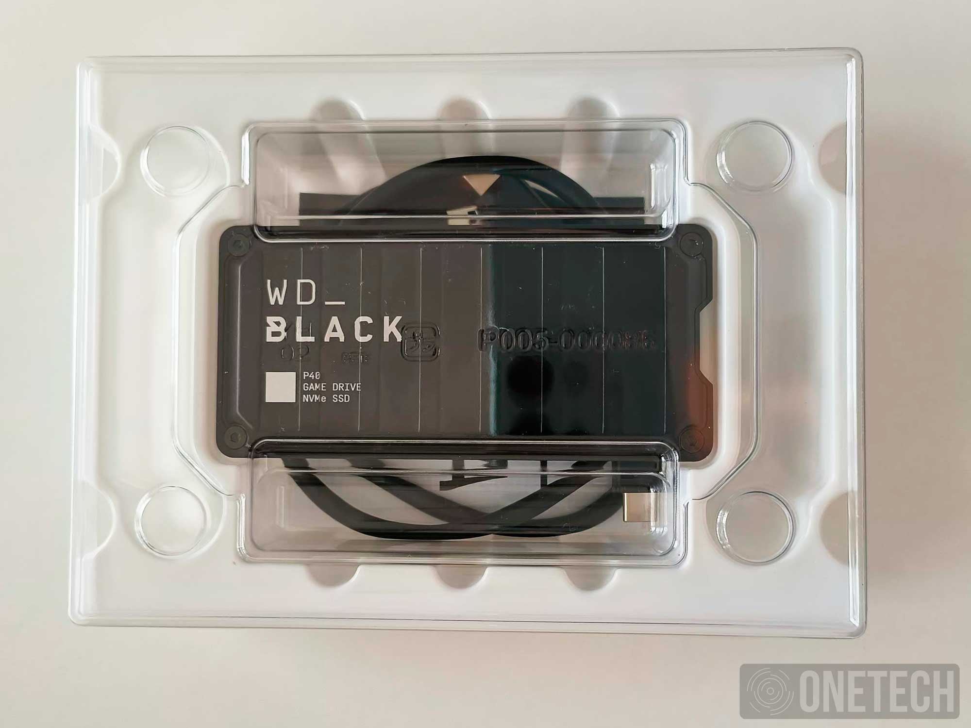 WD BLACK P40 Game Drive, SSD externo con RGB - Análisis 3