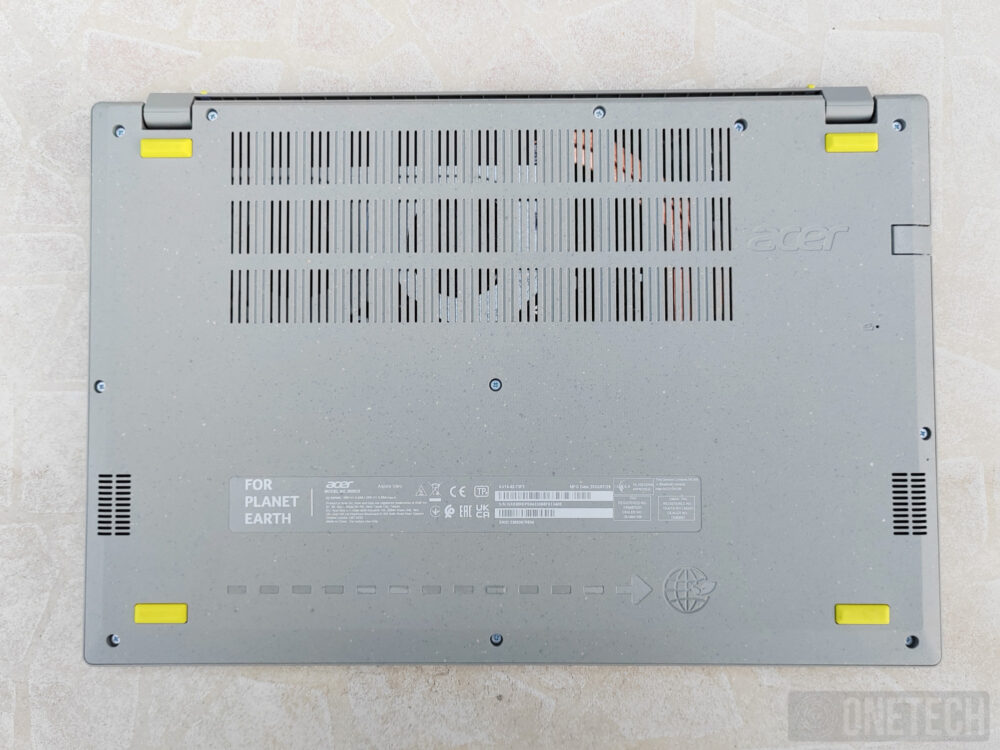 Acer Aspire Vero AV15-52-73F2: probamos la nueva generación de portátiles ECO Friendly 3