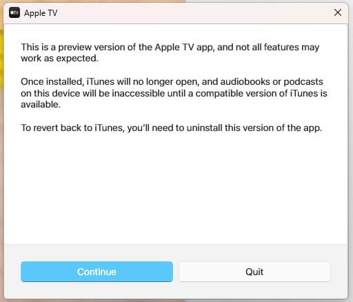 Apple Music, Apple TV y Apple Devices ya están disponibles en la tienda de Windows 11 29