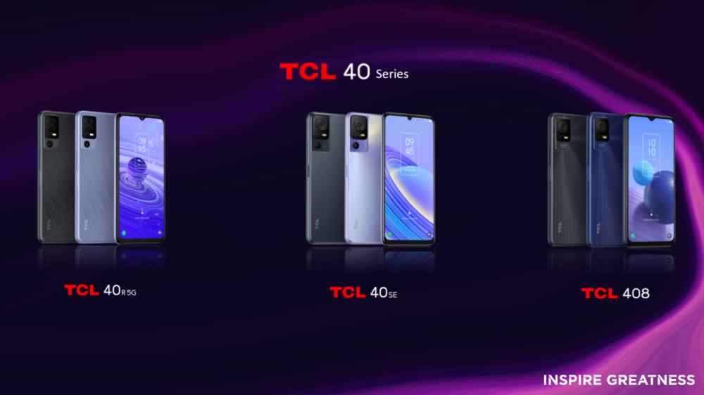TCL presenta nuevos móviles de su serie TCL 40 en el MWC 2023 2