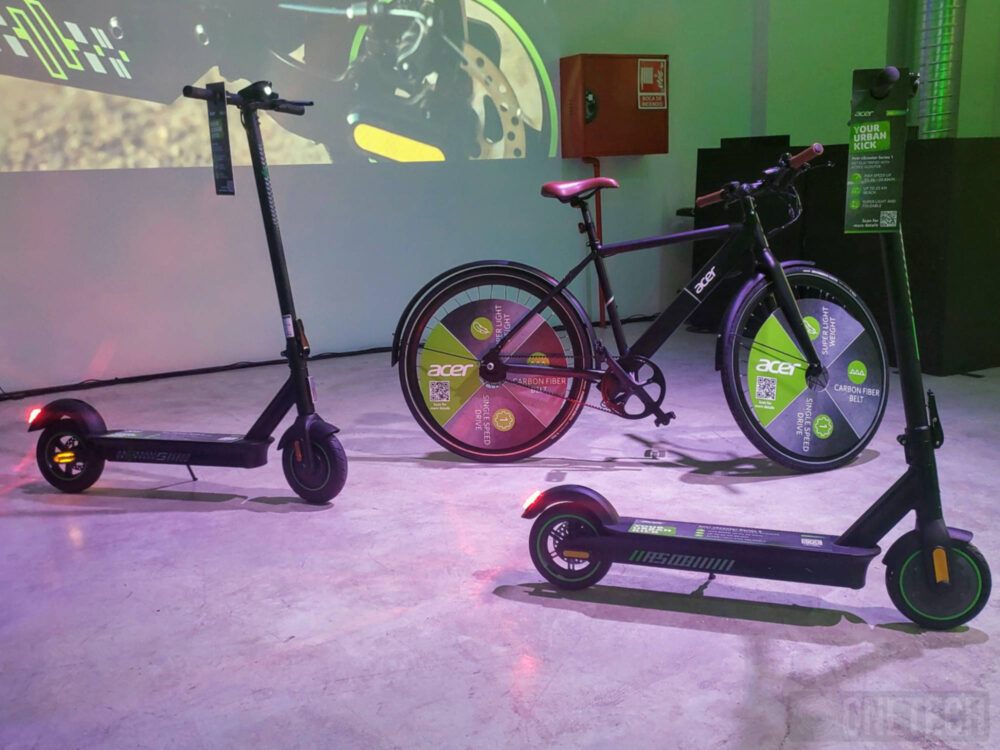 Acer se apunta a la movilidad con su nueva gama de eScooter 1