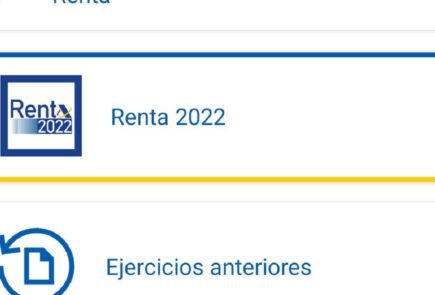 Renta 2022: Como presentar la declaración con tu móvil