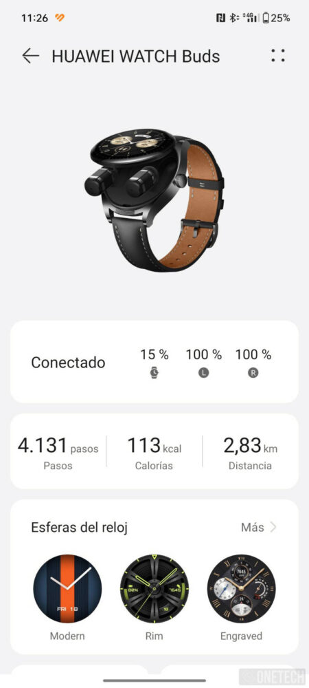 Huawei Watch Buds, probamos el primer smartwatch con auriculares incorporados - Análisis 8
