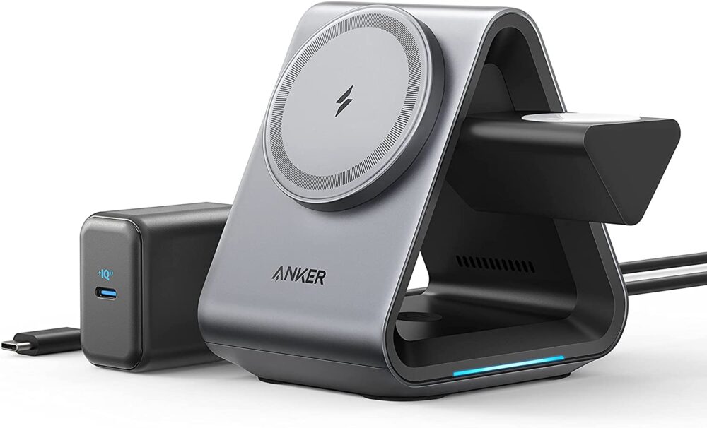 Anker presenta su nueva estación de carga para iPhone, AirPods y Apple Watch 2