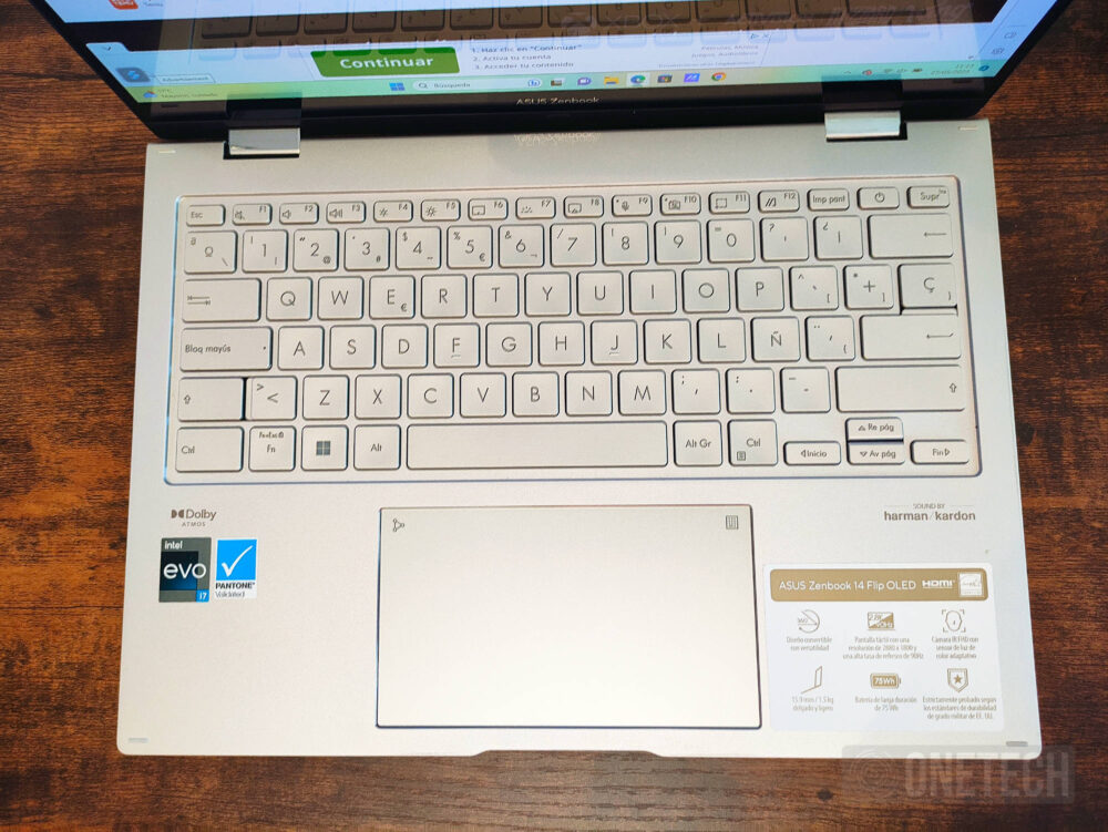 Asus Zenbook 14 Flip OLED UP3404V - Análisis 311