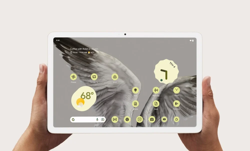 La Google Pixel Tablet se presenta con Tensor G2 y formato de pantalla inteligente 2