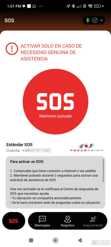 Motorola Defy Sat Link, comunicación por satélite con asistencia SOS - Análisis 11