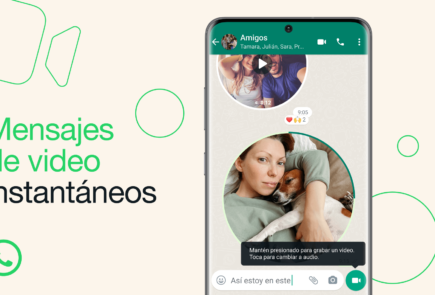 WhatsApp presenta los mensajes de video instantáneos 3