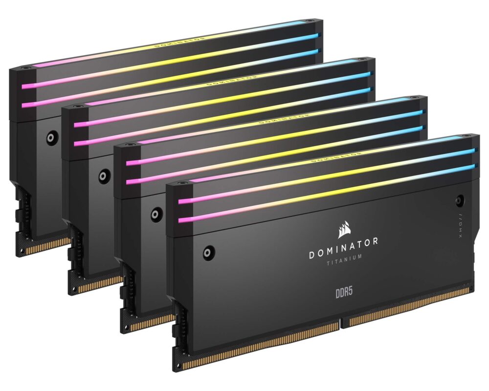 Corsair presenta las nuevas DDR5 DOMINATOR TITANIUM a hasta 8.000 MT/s 2