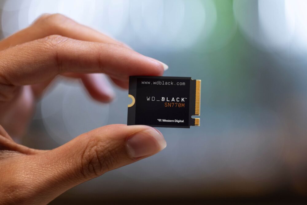 Western Digital presenta sus NVMe SSD WD_BLACK SN770M para consolas portátiles 29