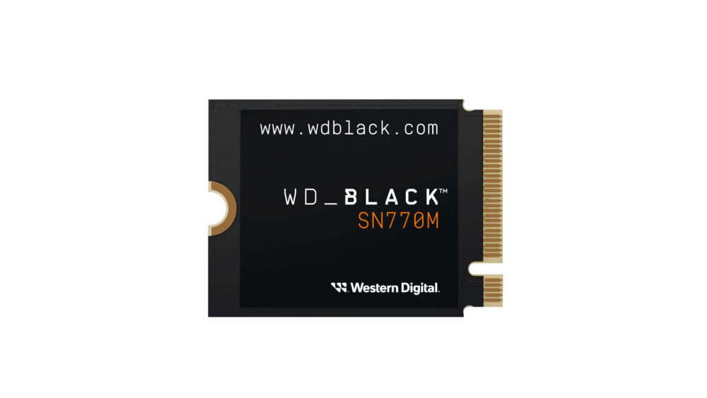 Western Digital presenta sus NVMe SSD WD_BLACK SN770M para consolas portátiles