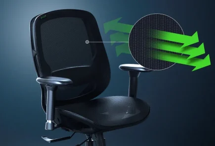 Razer Fujin, nuevas sillas gamer con malla transpirable 4