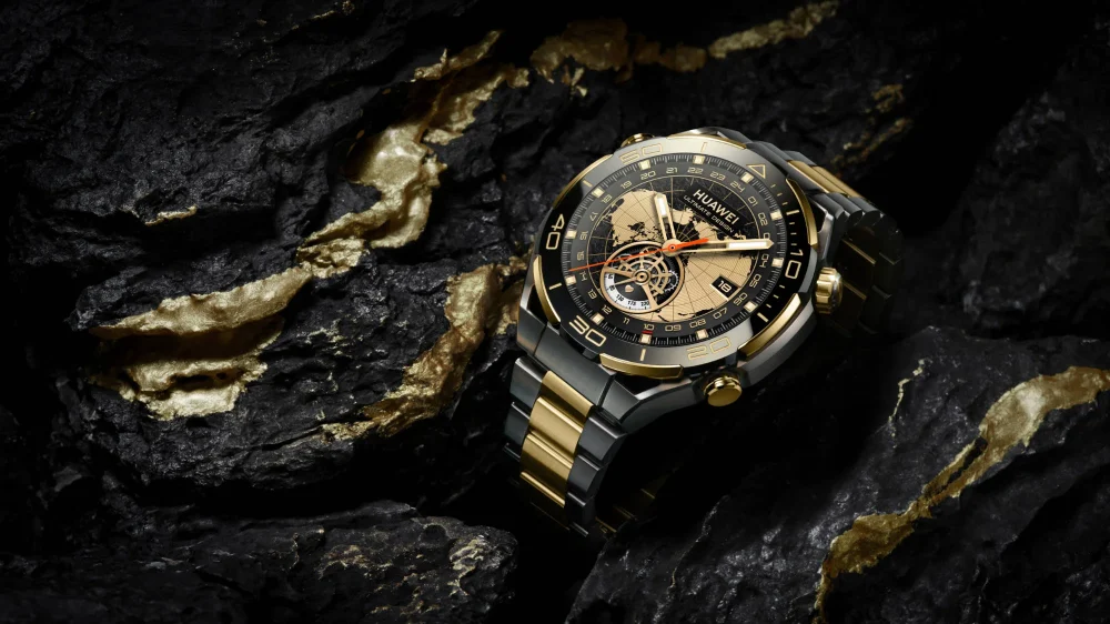 Huawei Watch Ultimate Design, el reloj cubierto de oro de Huawei