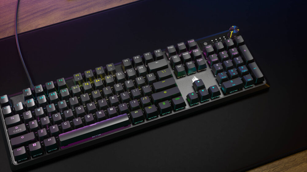Corsair K70 Core, nuevo teclado con switches Corsair MLX Red 166