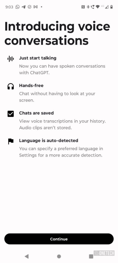 ChatGPT lanza su servicio por voz y te decimos como probarlo 30