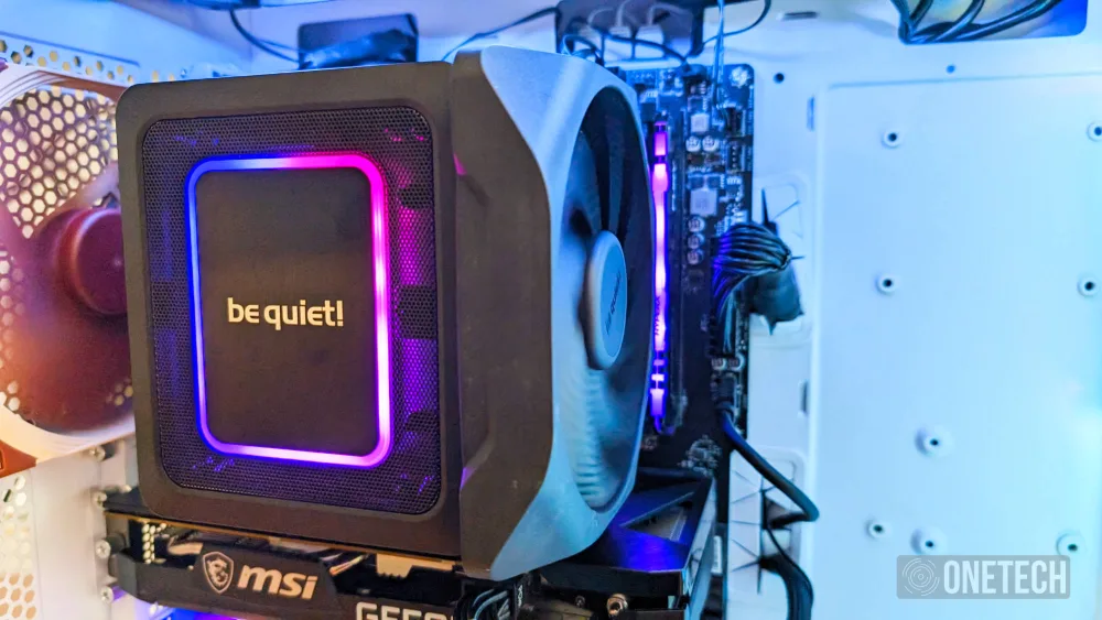 be quiet! Dark Rock Elite, un disipador de gama alta con iluminación LED - Análisis 36