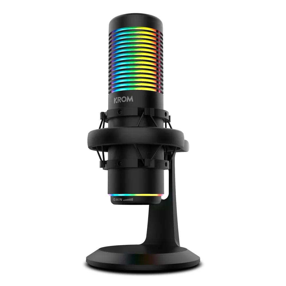 Kaze, el nuevo micrófono HD de condensador doble de Krom 29