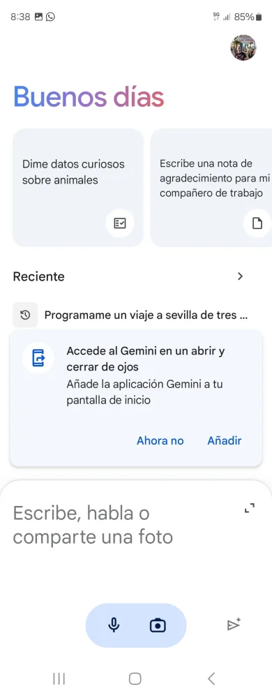 Gemini ya está disponible en España y otros mercados 32