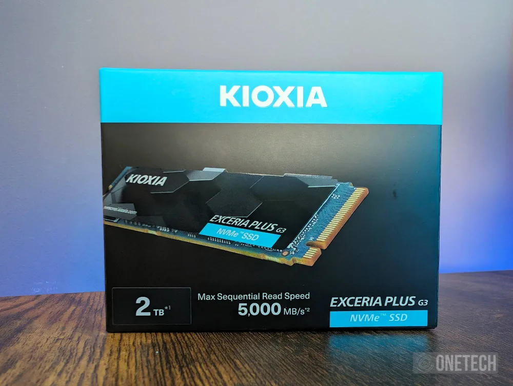 Kioxia Exceria Plus G3, SSD NVMe PCIe 4.0 - Análisis 478
