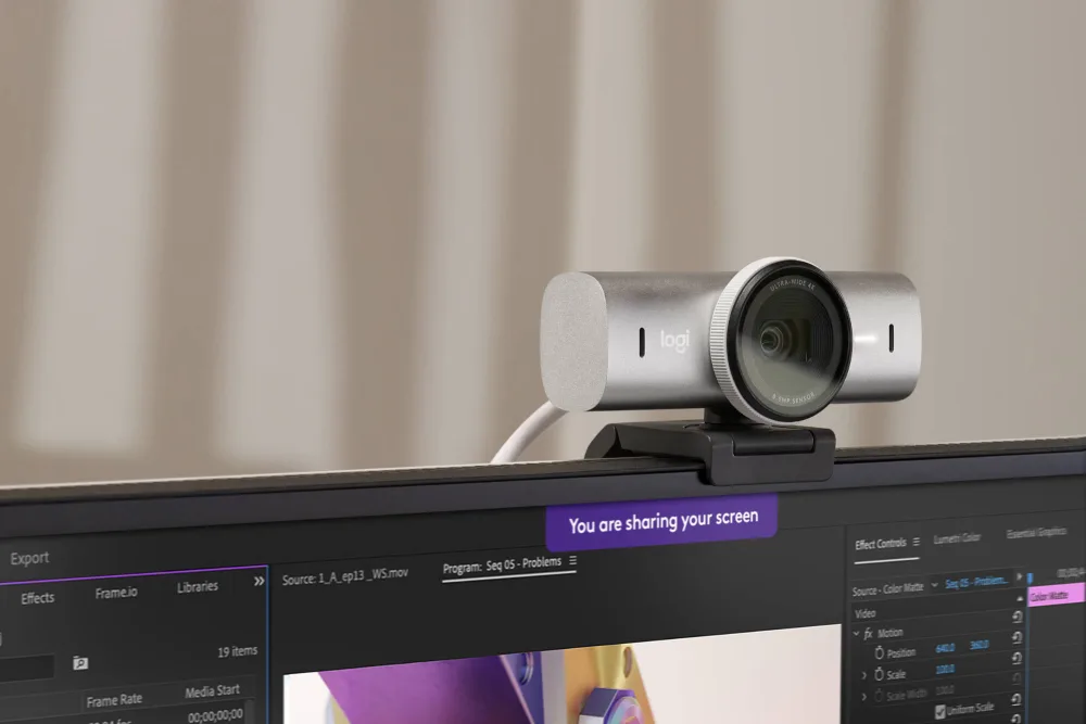 Logitech MX Brio 4K Ultra HD, la webcam más avanzada de Logitech 59