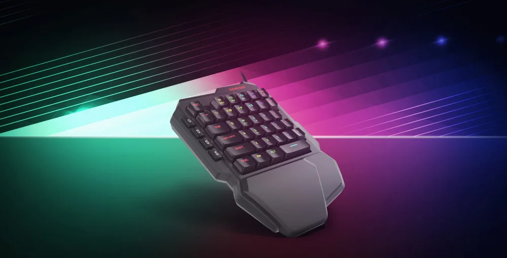 Thor 100 RGB, el nuevo teclado gamer programable de Genesis 97