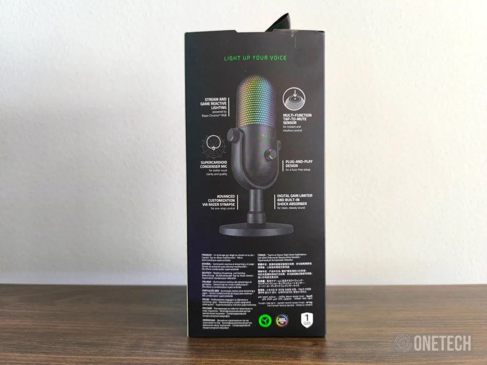 Razer Seiren V3 Chroma, micrófono de calidad profesional con iluminación interactiva - Análisis 127