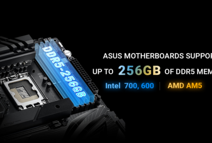 ASUS amplia el soporte de las DDR5 hasta 256 GB en sus placas Intel 700/600 y AMD AM5 26