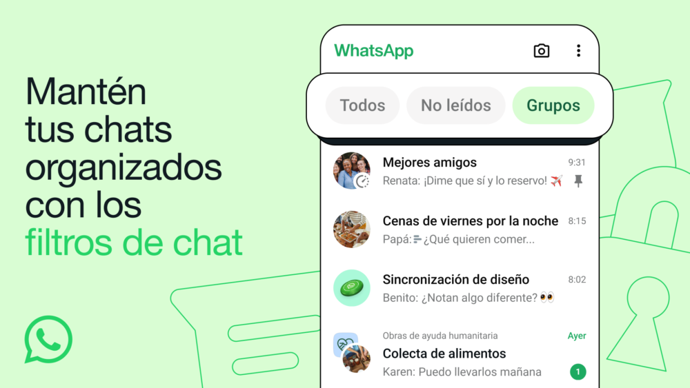 WhatsApp por fin añade la posibilidad de usar filtros 4