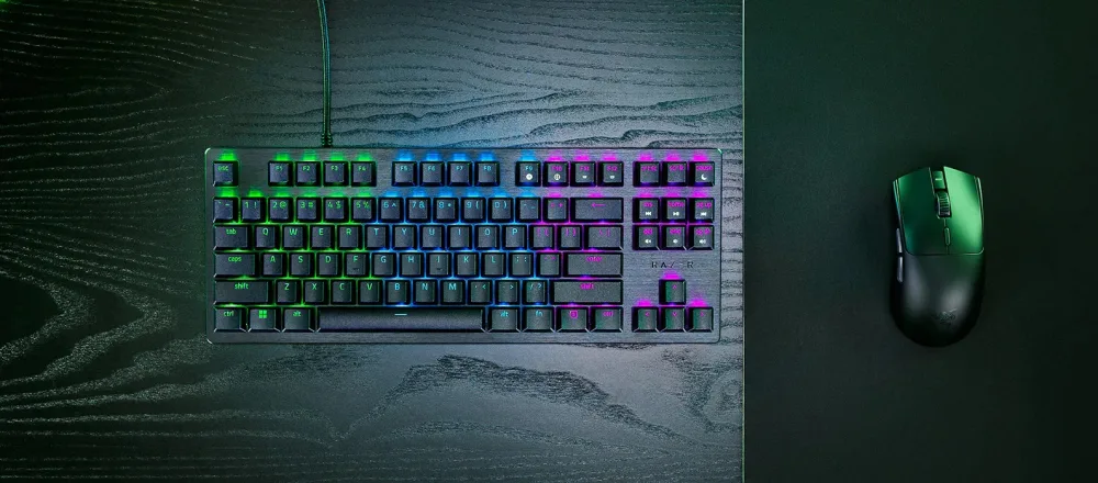 Razer Huntsman V3 X Tenkeyless, nuevo teclado compacto con switches Razer Box ópticos