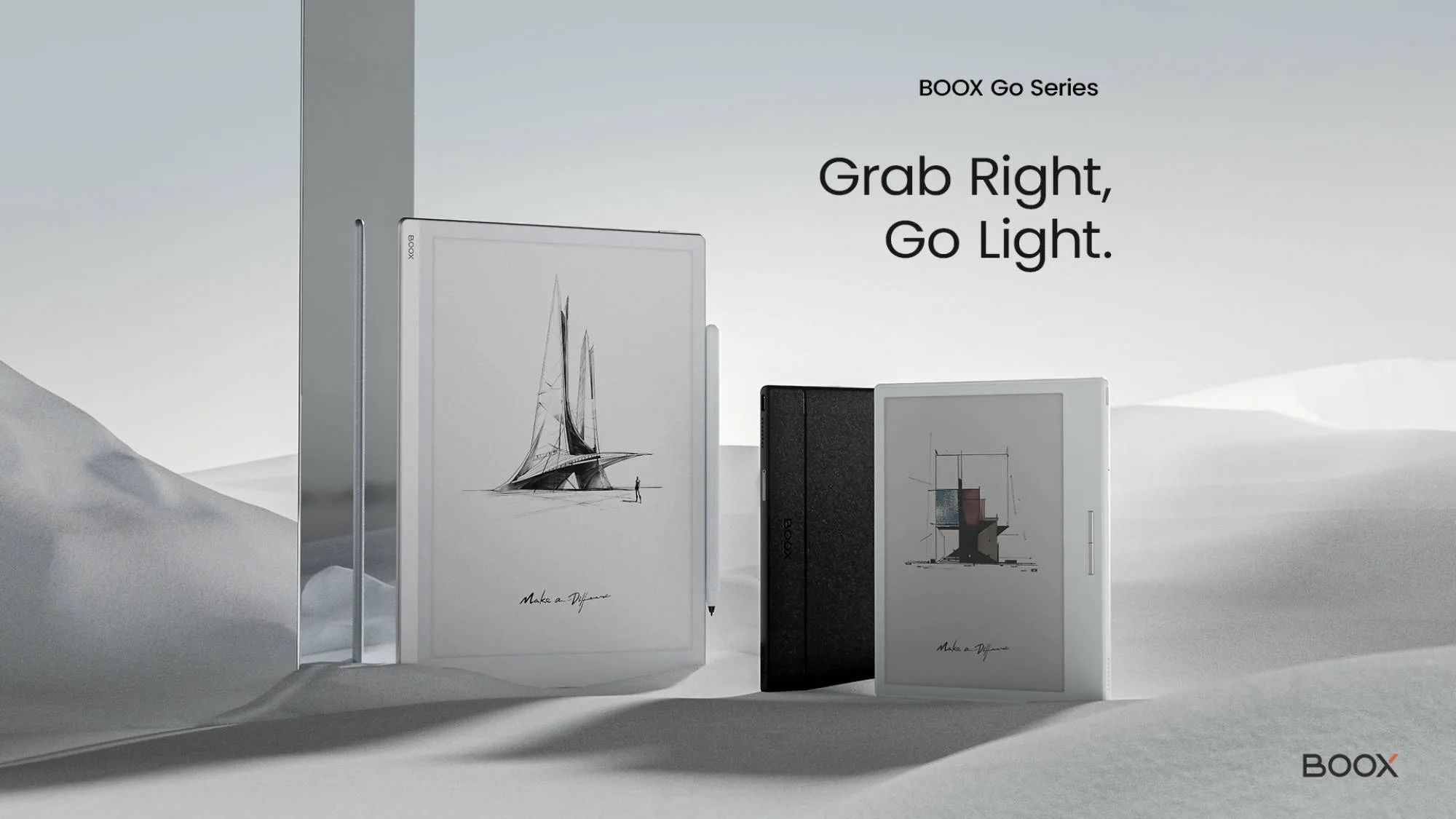 BOOX Presenta Sus Nuevas Tabletas EInk Compactas De La Serie Go