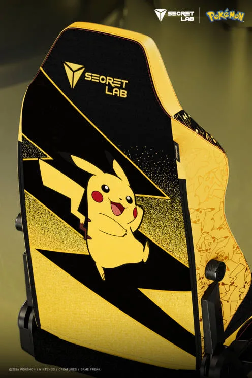 Si eres fan de Pokémon, las nuevas sillas Secretlab te van a encantar