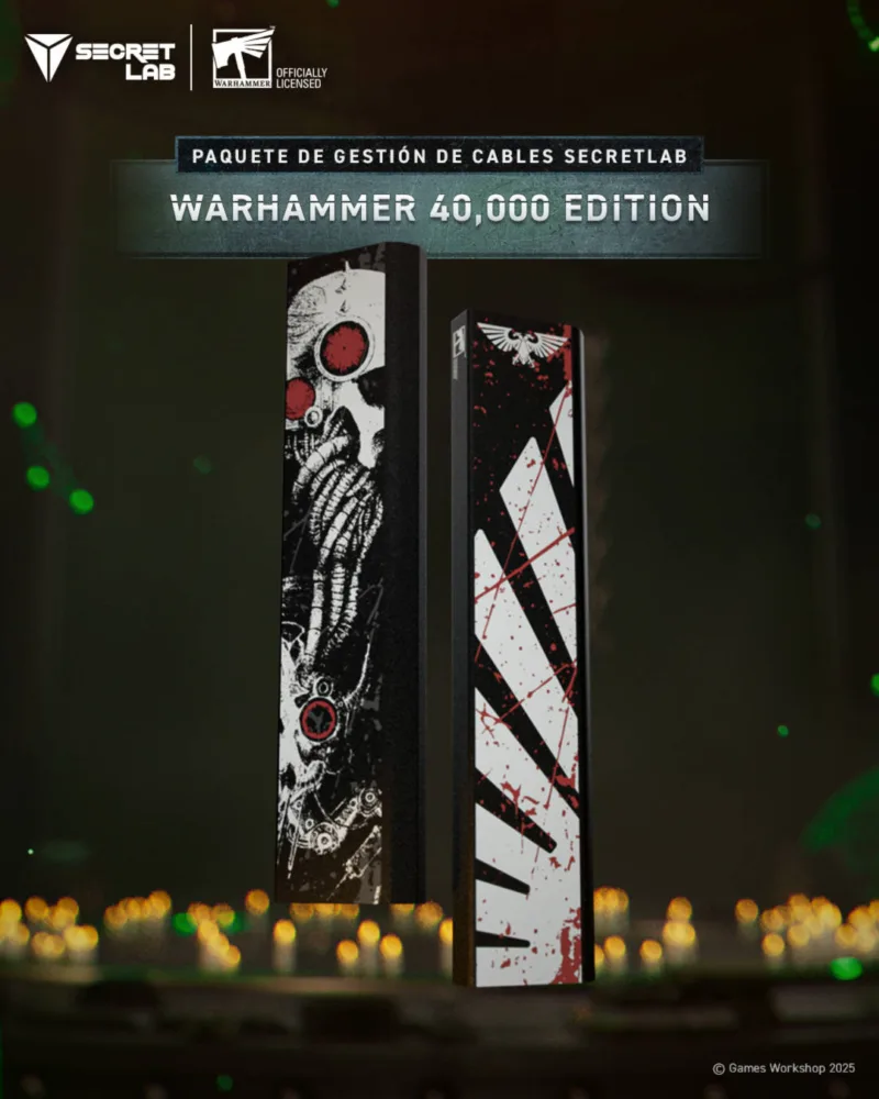 Secretlab MAGNUS Pro Warhammer 40,000 Edition, un escritorio "épico" para los más fans Secretlab MAGNUS Pro Warhammer 40,000 Edition, un escritorio "épico" para los más fans