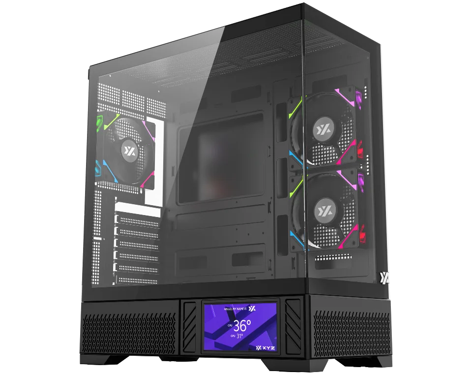 XYZ presenta sus nuevos chasis para PC en el marco de la Computex XYZ presenta sus nuevos chasis para PC en el marco de la Computex