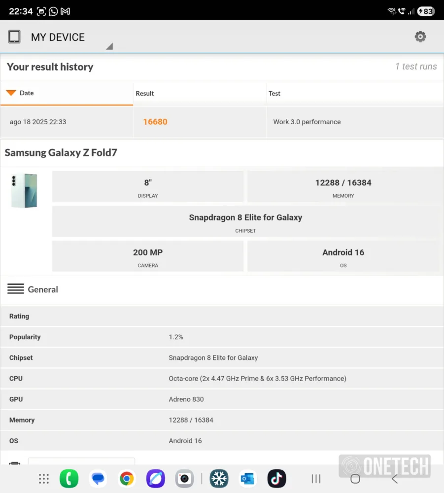 Samsung Galaxy Z Fold7, una renovación más que necesaria - Análisis Samsung Galaxy Z Fold7, una renovación más que necesaria - Análisis