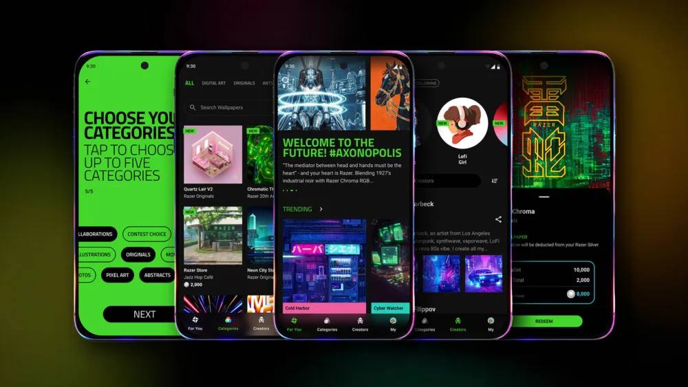 Razer Axon Wallpaper Engine: fondos animados para llevar el alma gaming a tu smartphone Razer Axon Wallpaper Engine: fondos animados para llevar el alma gaming a tu smartphone