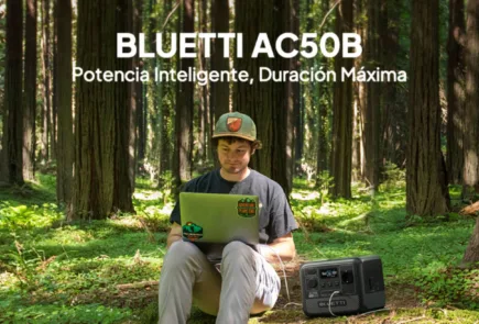 BLUETTI lanza la nueva central eléctrica portátil AC50B justo a tiempo para las acampadas de las vacaciones de verano