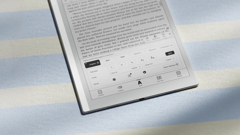 BOOX Go 10.3 (Gen II) Series, las nuevas tabletas eInk ultrafinas que podrás llevar a cualquier lado