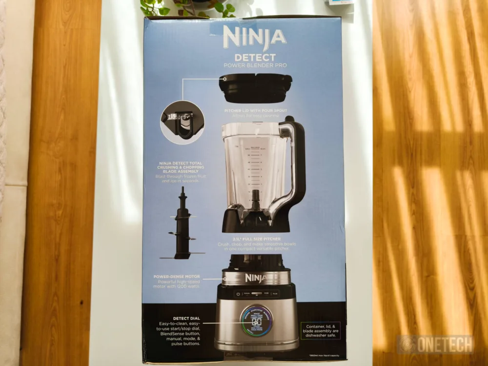 Ninja Detect TB201EU, la batidora de vaso inteligente que hace más fácil cuidarte - Análisis Ninja Detect TB201EU, la batidora de vaso inteligente que hace más fácil cuidarte - Análisis