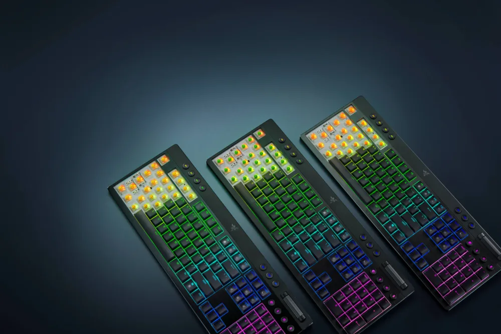 Razer BlackWidow V4 Low-profile, nuevos teclados de perfil bajo e inalámbricos