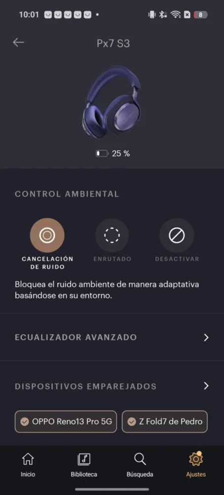Bowers & Wilkins Px7 S3, auriculares premium en sonido y ANC que te enganchará - Análisis Bowers & Wilkins Px7 S3, auriculares premium en sonido y ANC que te enganchará - Análisis