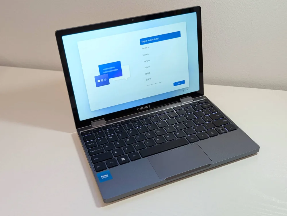 Chuwi MiniBook X, un convertible en formato "para llevar" - Análisis